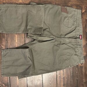 Wrangler Workwear Men's Olive Pants
